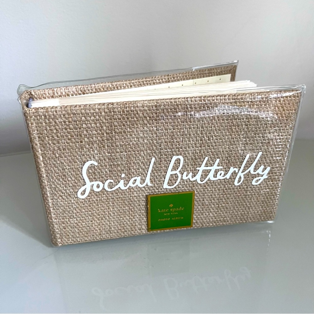 KATE SPADE Social Butterfly Photo Album - NEW